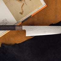 Hado Kiri-Gyuto VG-10 Shiosai Black Pakka 210 mm