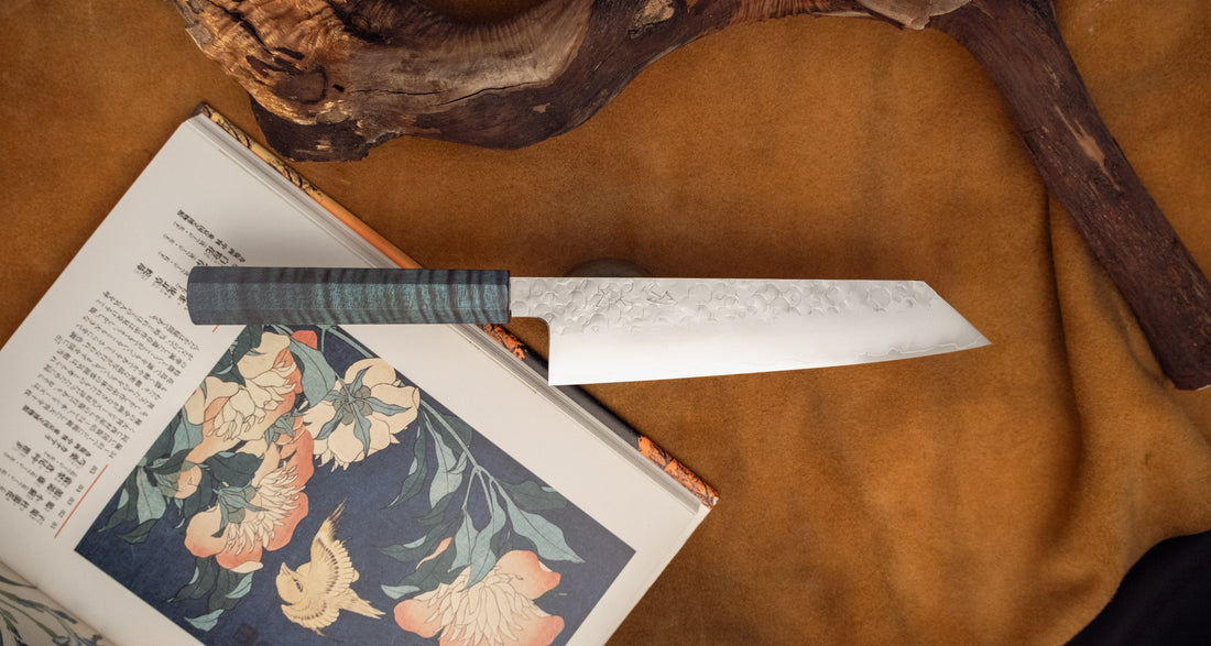Hado Kiri-Gyuto SG2 Shiosai Blue 210 mm