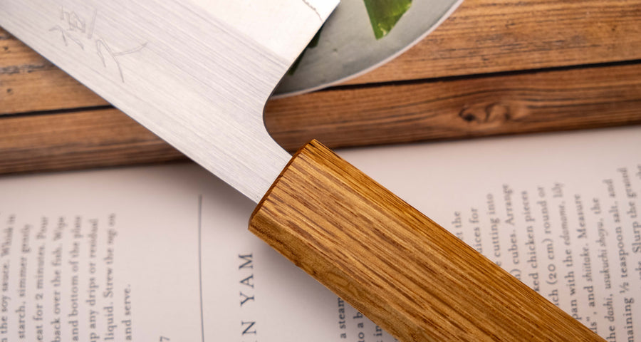 Tsunehisa SRS13 Santoku Oak 165 mm