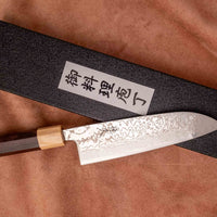 Tsunehisa Santoku SLD Damascus 165 mm [Palisander - Cedra]