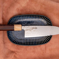 Tsunehisa Santoku SLD Damascus 165 mm [Palisander - Cedra]