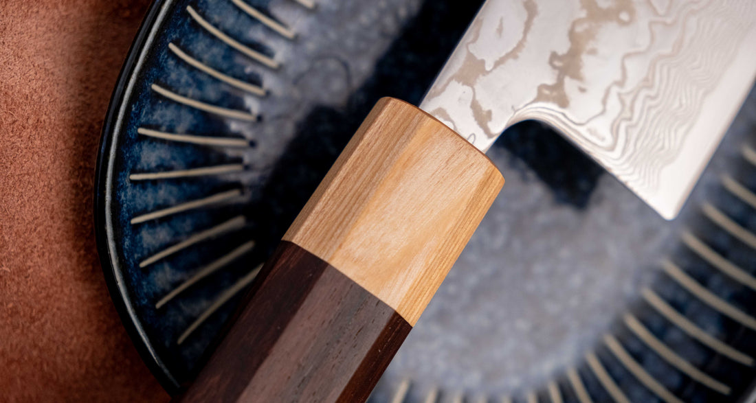 Tsunehisa Santoku SLD Damascus 165 mm [Palisander - Cedra]