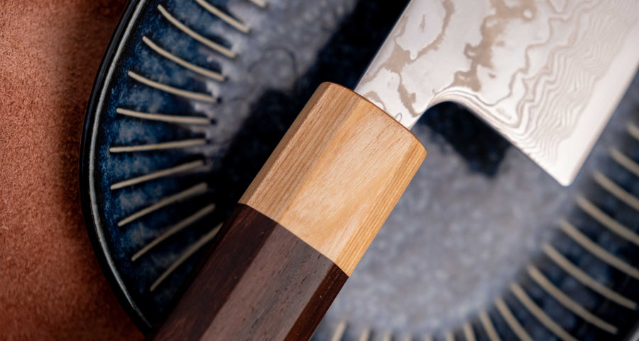 Tsunehisa Santoku SLD Damascus 165 mm [Palisander - Cedra]