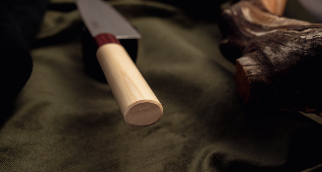 Tsunehisa Santoku Ginsanko Geppaku Damascus 170 mm