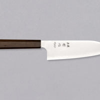 Hatsukokoro Kanetsugu Santoku Chromax Migaki 170 mm [ebony]