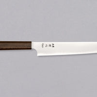 Hatsukokoro Kanetsugu Sujihiki Chromax Migaki 240 mm [ebony]