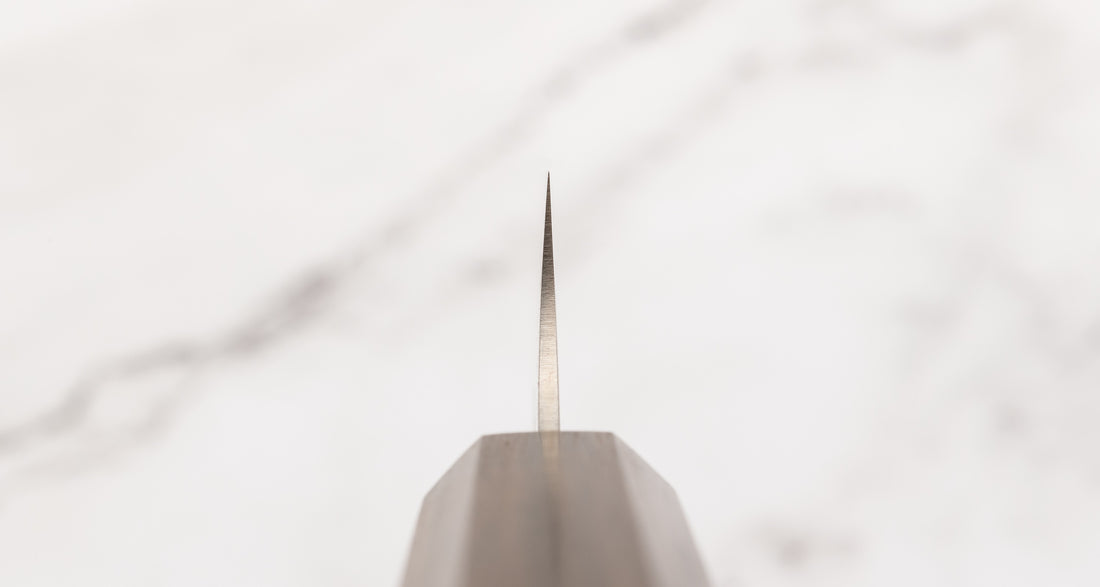 Hatsukokoro Kanetsugu Sujihiki Chromax Migaki 240 mm [ebony]