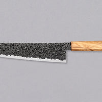 Hatsukokoro Mercury Gyuto Kurozome Damascus 210 mm [Mono Olivewood]