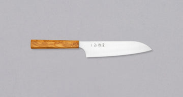 Hayabusa Santoku Aogami Super Oljka 180 mm