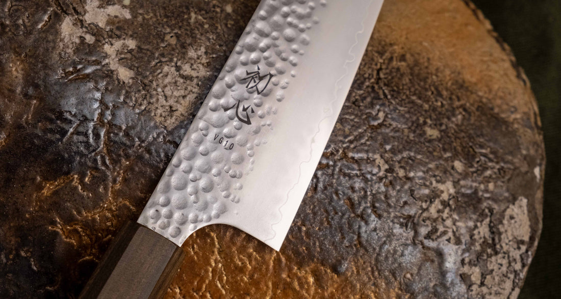 Hayabusa Santoku VG-10 Tsuchime Bubinga 180 mm