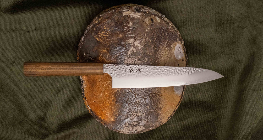 Hayabusa Gyuto VG-10 Tsuchime Bubinga 210 mm
