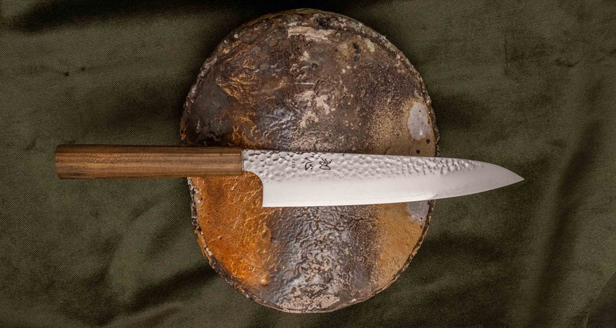 Hayabusa Gyuto VG-10 Tsuchime Bubinga 210 mm