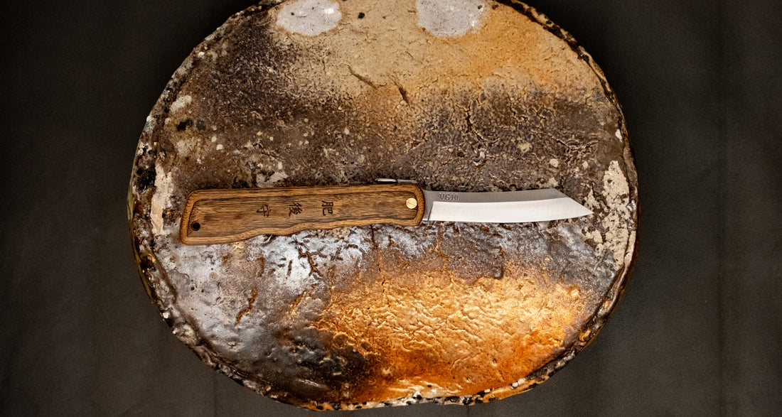 Higonokami Woody VG-10 žepni nož 75 mm