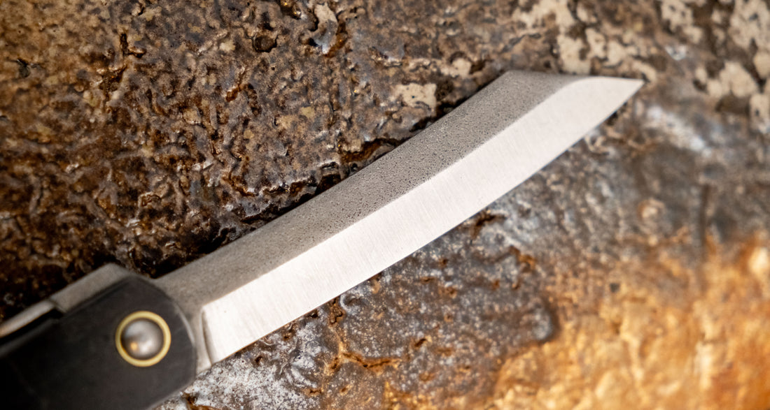 Higonokami žepni nož 75 mm [Zenkou Kuro-uchi]