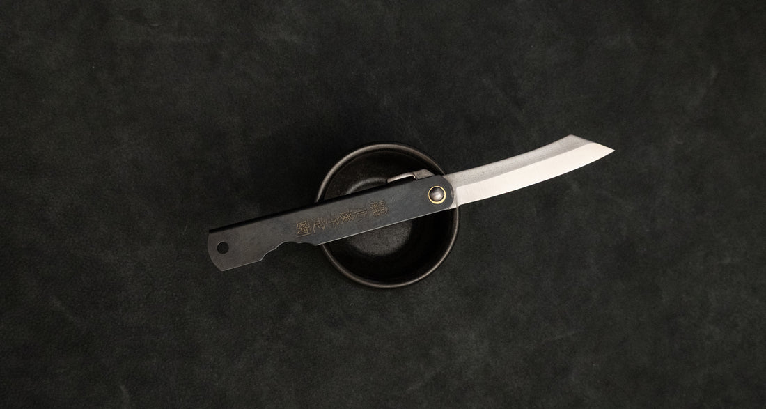 Higonokami žepni nož 65 mm [ČRN Kuro-uchi]