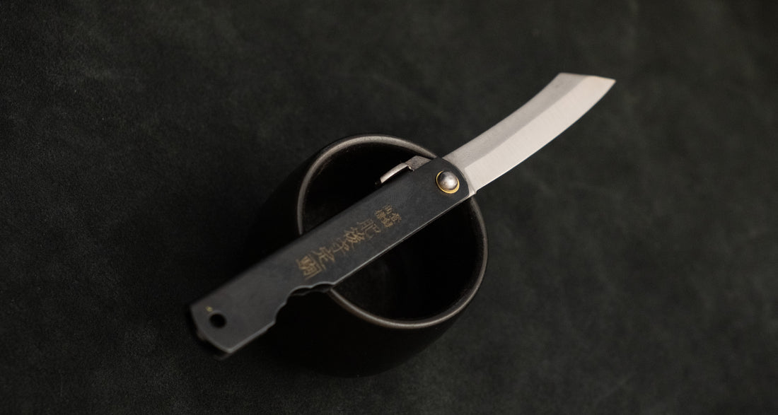 Higonokami žepni nož 65 mm [ČRN Kuro-uchi]