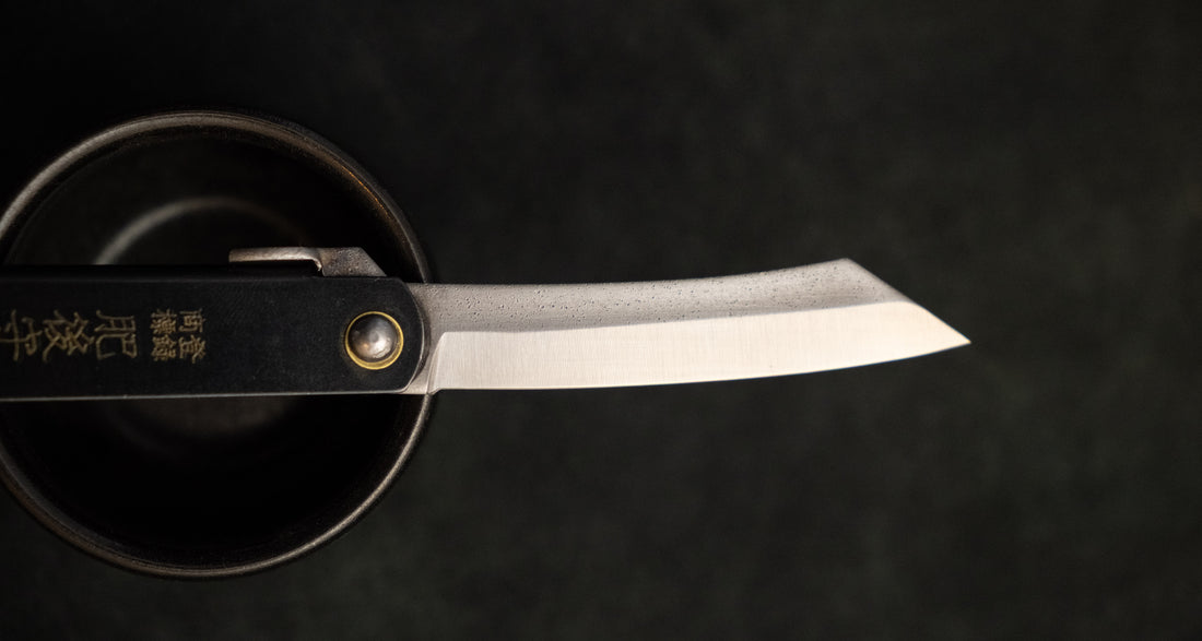 Higonokami žepni nož 65 mm [ČRN Kuro-uchi]