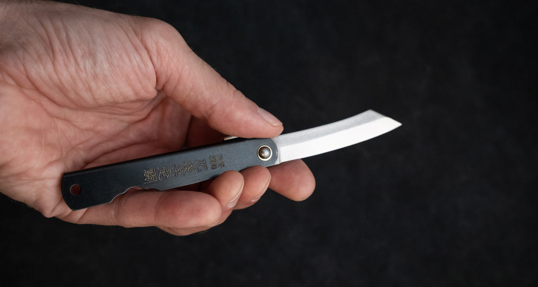 Higonokami žepni nož 65 mm [ČRN Kuro-uchi]