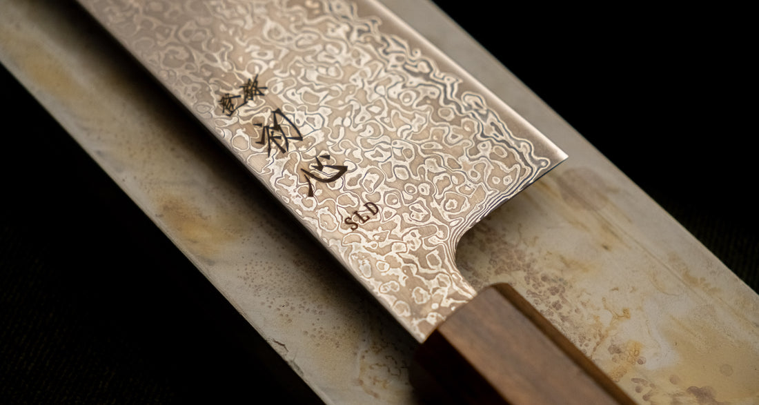 Hikari Bunka SLD Kurozome Damascus 170 mm