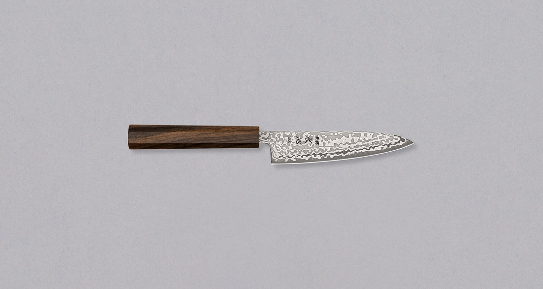 Hikari Petty SLD Kurozome Damascus 135 mm