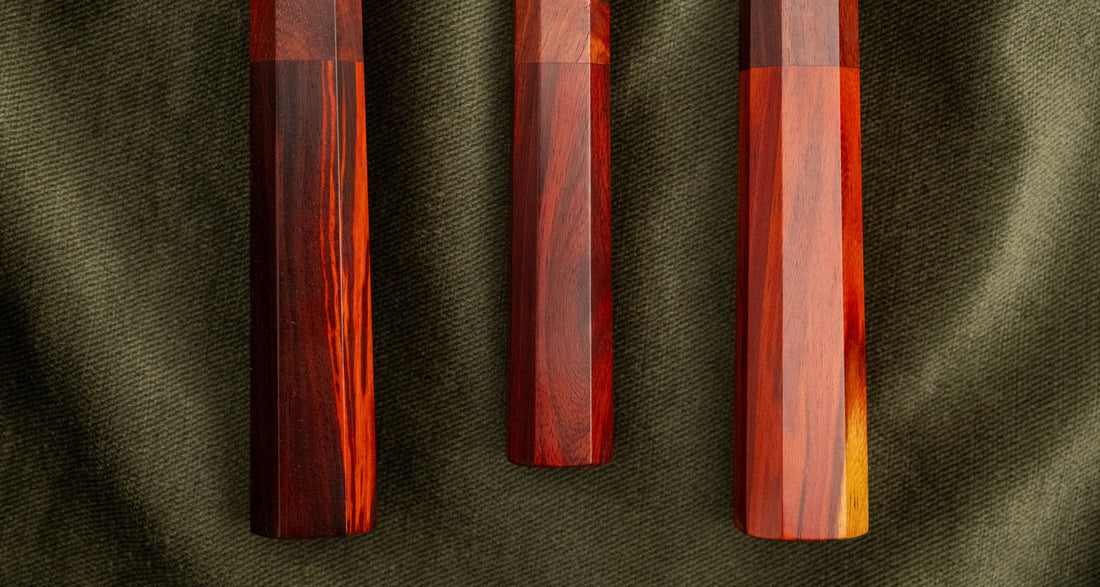 Hokiyama Santoku Ginsanko Nawame Damascus 165 mm [Kaotan/Rosewood]