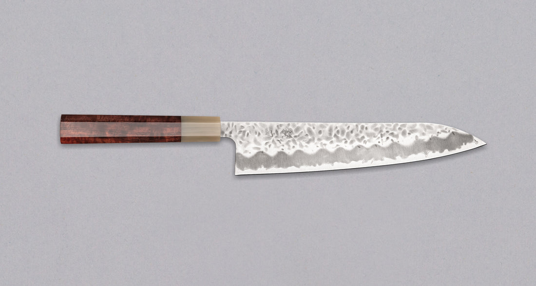 Tsunehisa Gyuto Shirogami #1 Sandalwood 210 mm