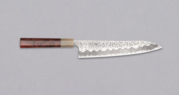 Tsunehisa Gyuto Shirogami #1 Sandalwood 210 mm