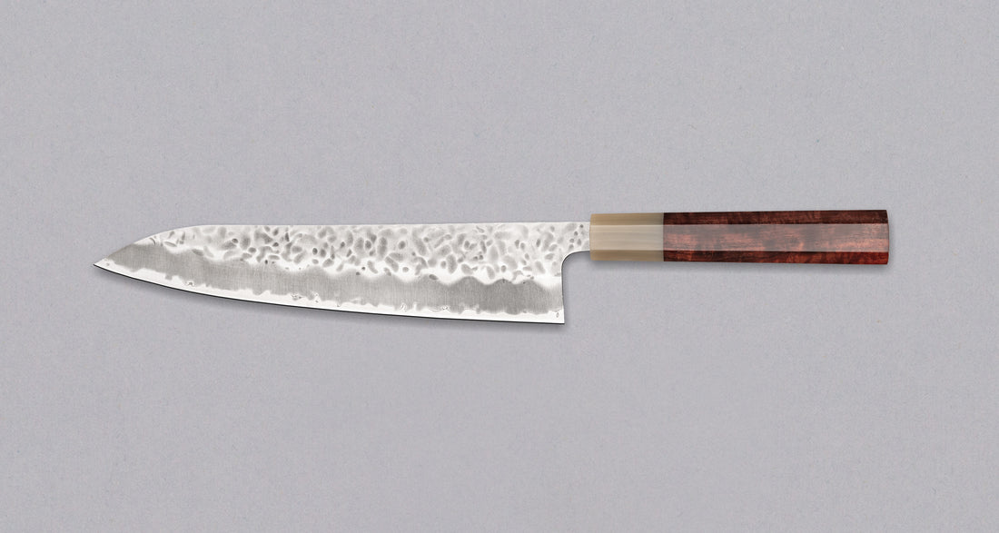 Tsunehisa Gyuto Shirogami #1 Sandalwood 210 mm