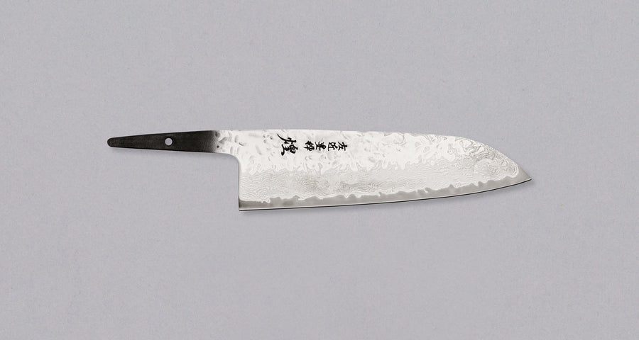 Hokiyama Santoku AUS-10 Damascus 165 mm - REZILO