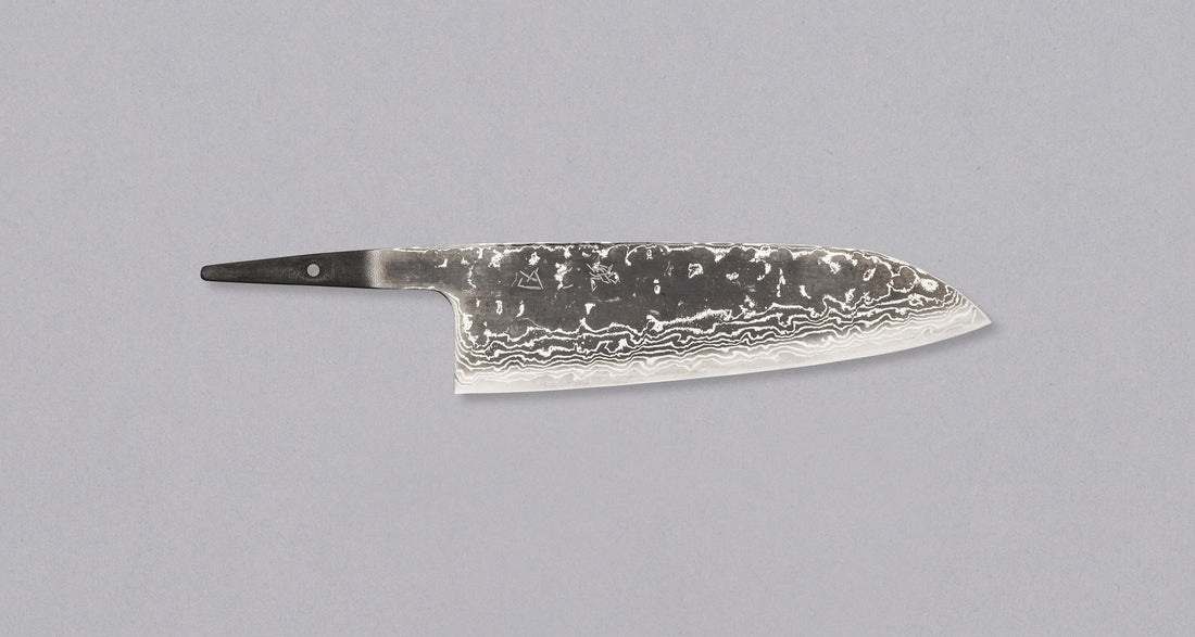 Hokiyama Santoku Damascus 440C 170 mm - REZILO