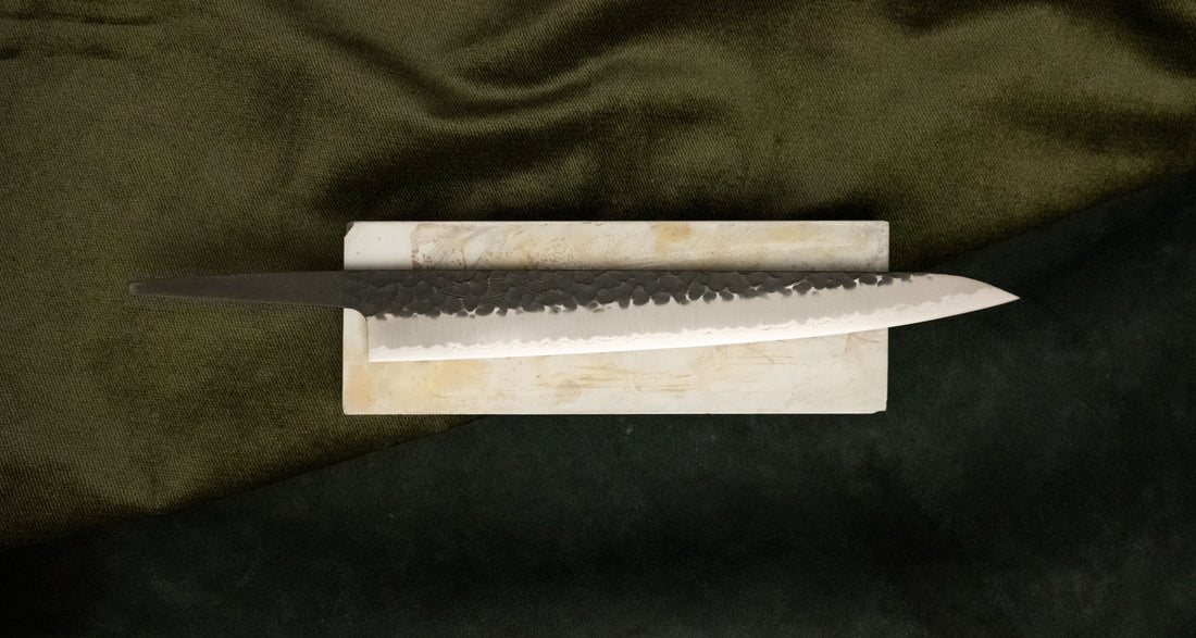 Hokiyama Sujihiki Aogami Super Kuro-uchi 240 mm - REZILO