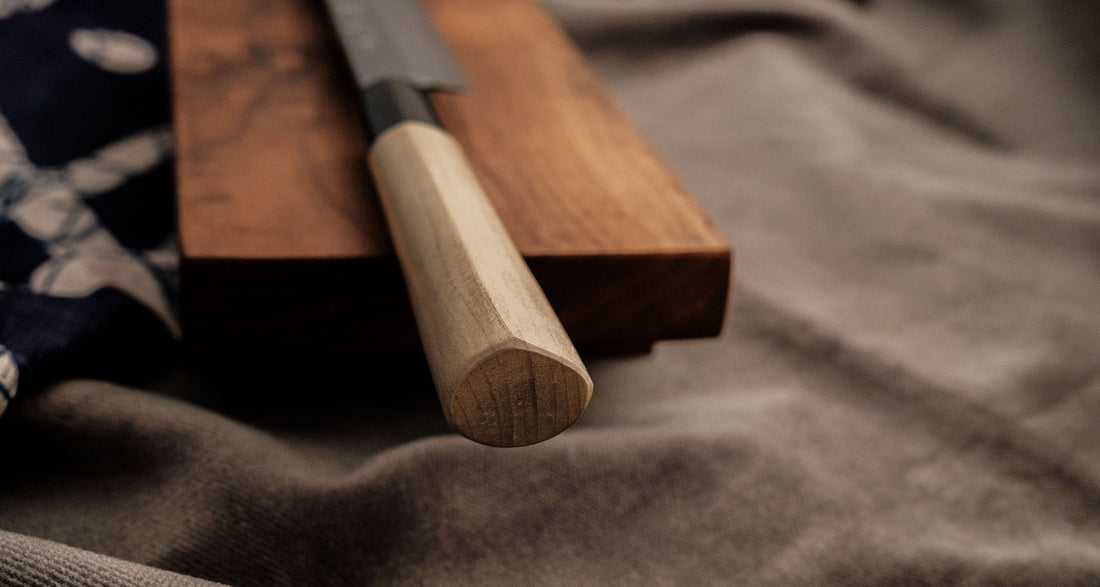 Hokiyama Yanagiba Aogami 240mm Magnolia Buffalo