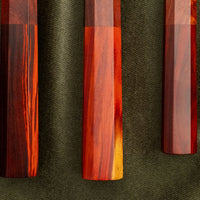 Hokiyama Gyuto Ginsanko Nawame Damascus 210 mm [Kaotan/Rosewood]