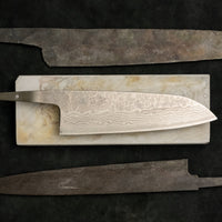 Hokiyama Santoku Damascus 440C 170 mm - REZILO