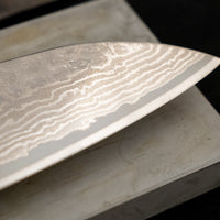 Hokiyama Santoku Damascus 440C 170 mm - REZILO