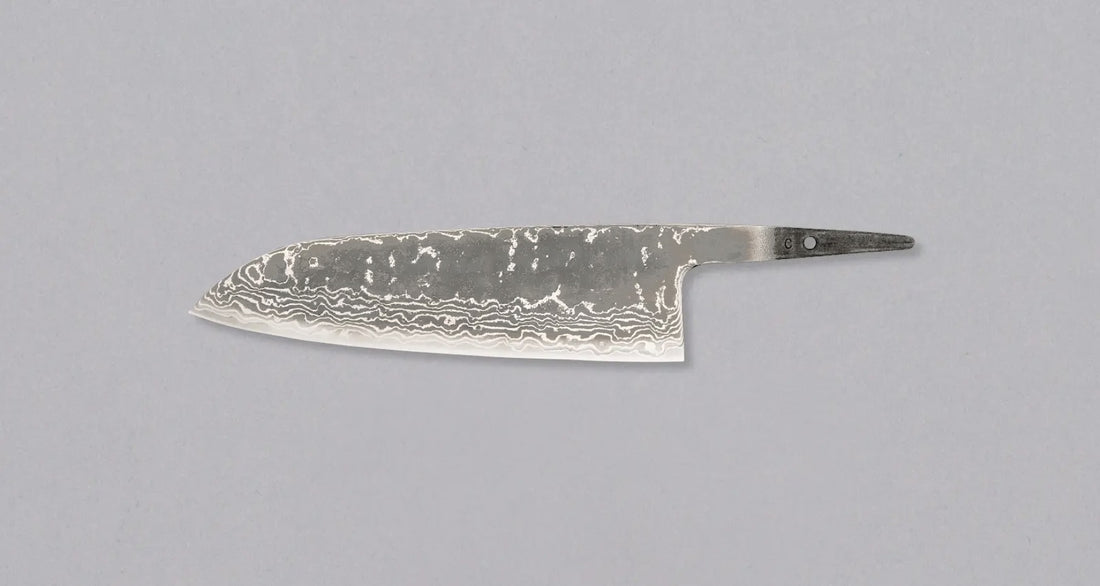 Hokiyama Santoku Damascus 440C 170 mm - REZILO
