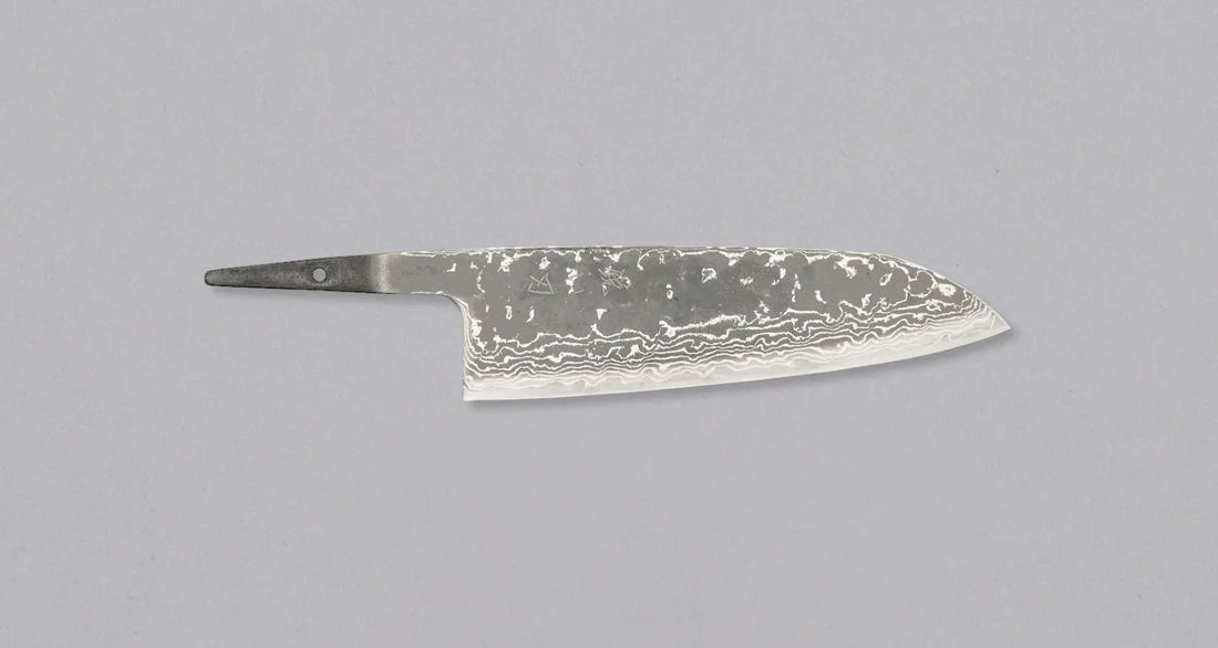 Hokiyama Santoku Damascus 440C 170 mm - REZILO