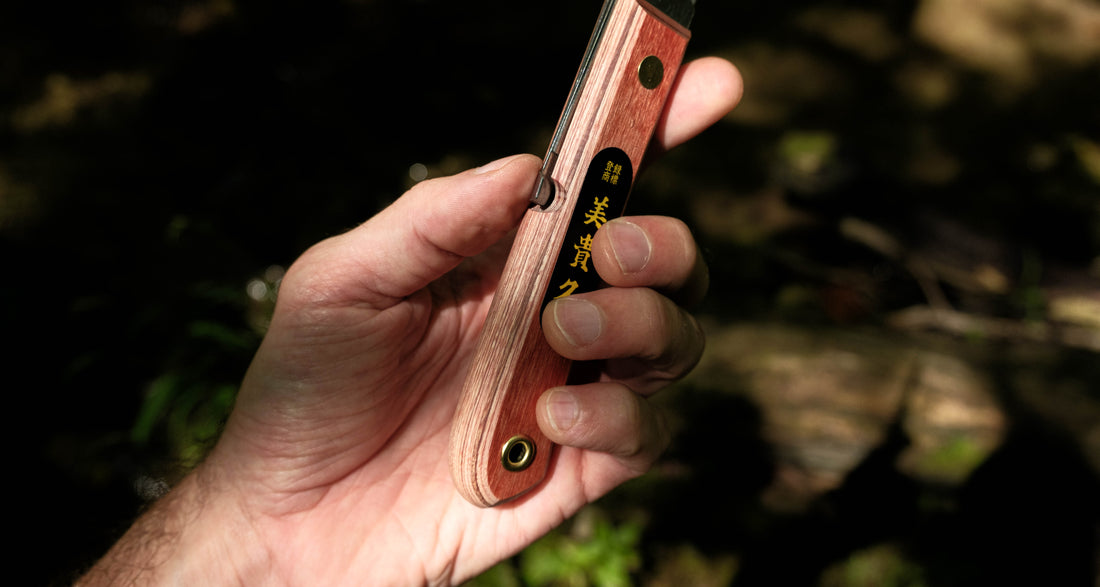 Ikeuchi Folding Kiridashi Tsuchime 120 mm