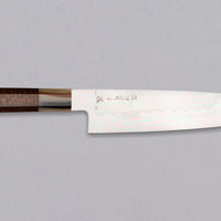 Izumiriki Honyaki Gyuto Shirogami #3 Polished Snakewood 210 mm