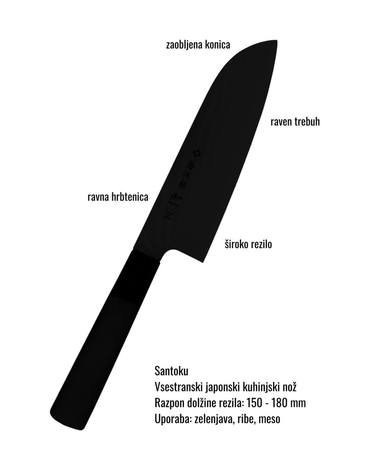 OsterRob japonski nož Santoku