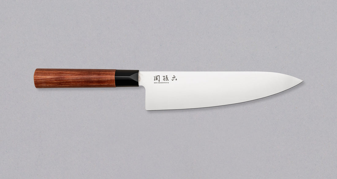 Kai Shun Seki Magoroku Red Wood Gyuto 200 mm