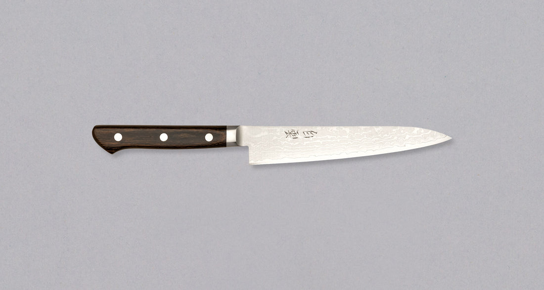 Kajiyamura Hakuun Petty VG-10 Damascus 150 mm