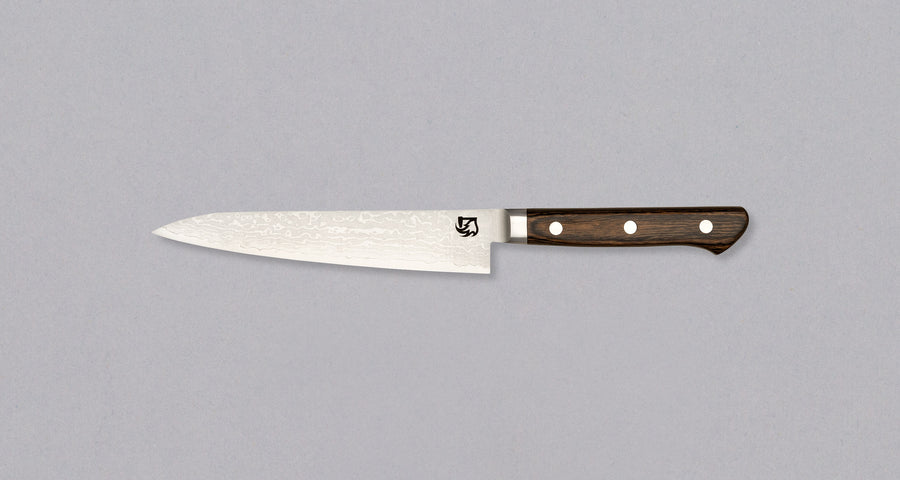 Kajiyamura Hakuun Petty VG-10 Damascus 150 mm