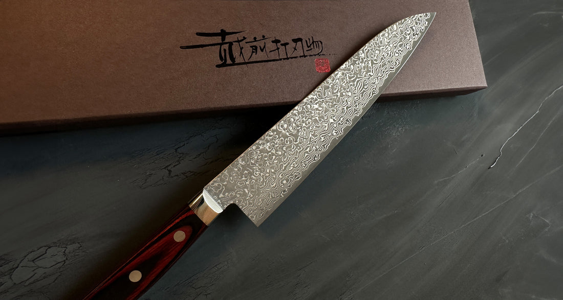 Kato Gyuto VG-10 Damascus Yo 180 mm