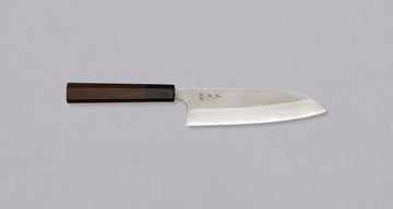 Kato Santoku VG-10 Nashiji Damascus 170 mm