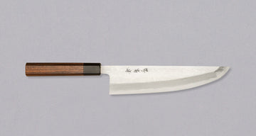 Kawamura Sakimaru-Gyuto Aogami #2 Damascus 220 mm [palisander]