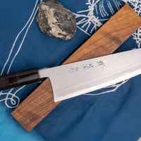 Kawamura Sakimaru-Gyuto Aogami #2 Damascus 220 mm [ebenovina]