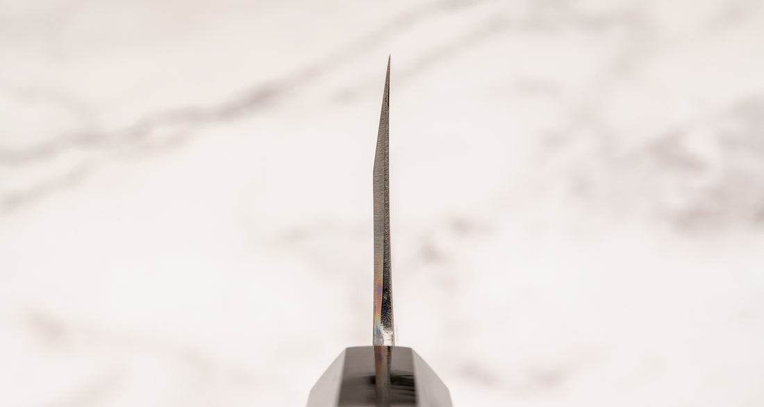 Kawamura Sakimaru-Gyuto Aogami #2 Damascus 220 mm [ebenovina]
