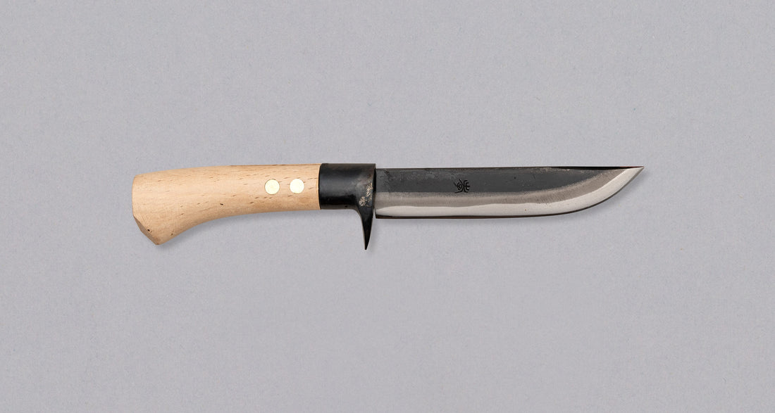 Ken Nata Outdoor Knife Black Finish 150 mm