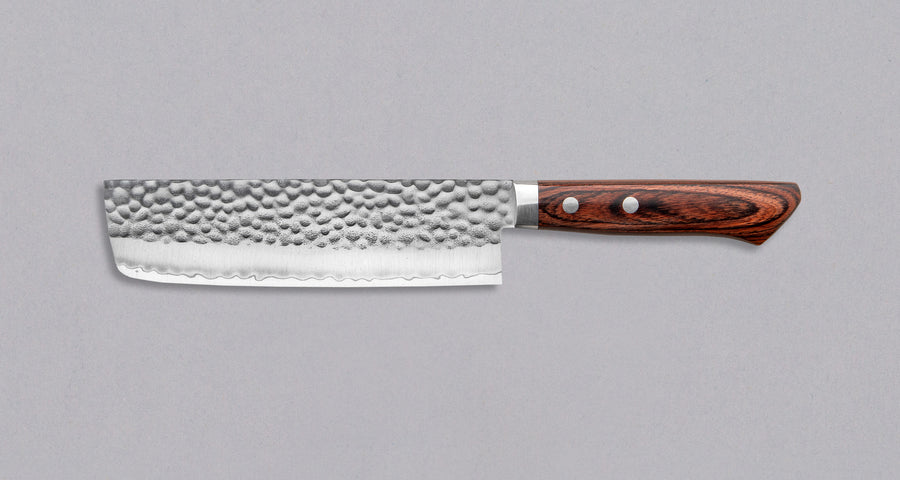 Masutani Nakiri Hammered Wide 165 mm